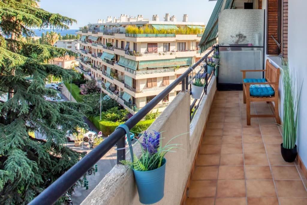 ניס L45 Suite St Marguerite Sea View/ Balcon, Parking Wifi מראה חיצוני תמונה